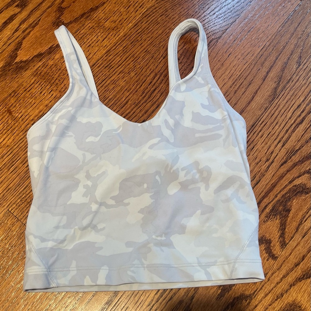 Lulu grey camo tank. Size 2.